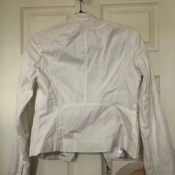 ! Armani Exchange white jacket sz M - Picture 2 of 10